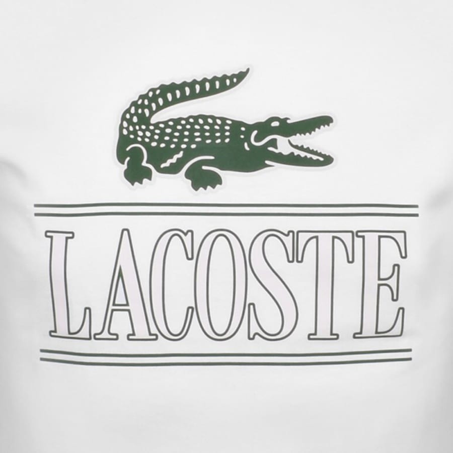 Lacoste Logo T Shirt White